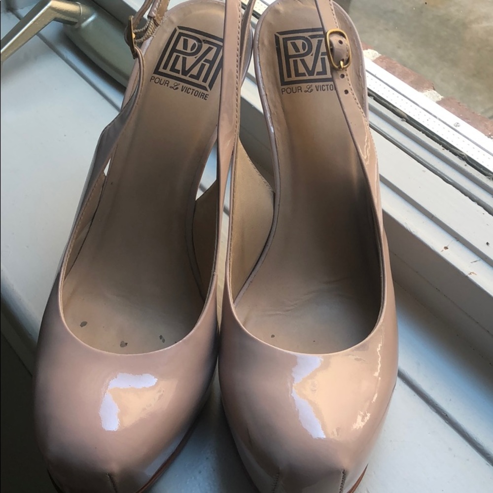 Pour l victorie heels in nude color